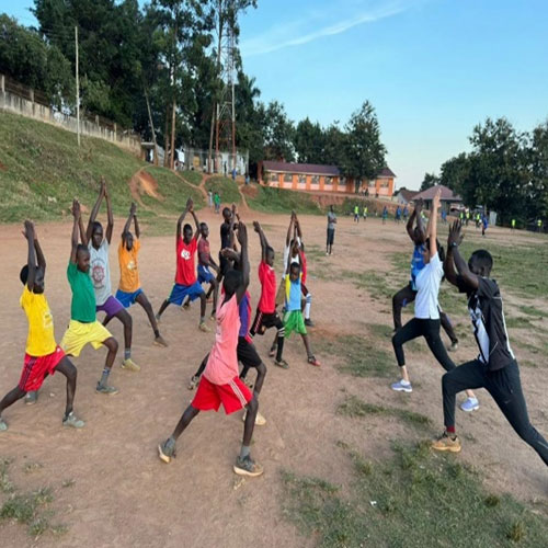 Outdoor Yoga Practice